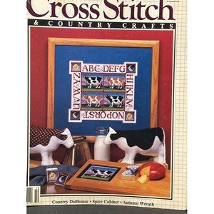 Cross Stitch & Country Crafts 38 Great Projects Sept/Oct 1988 Pattern Magazine